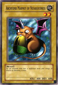Archfiend Marmot of Nefariousness - Tournament Pack 6 (TP6) #TP6-EN016 - Common / Short Print YuGiOh Trading Card