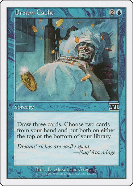 Dream Cache trading card from Classic Sixth Edition Dream Cache - Classic Sixth Edition Magic: The Gathering trading card