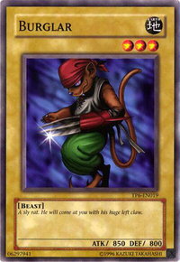 Burglar - Tournament Pack 6 (TP6) #TP6-EN019 - Common / Short Print YuGiOh Trading Card
