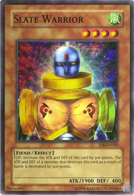 Slate Warrior - Tournament Pack 8 YuGiOh trading card