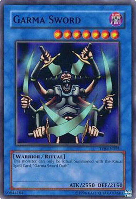 Garma Sword - Tournament Pack 8 YuGiOh trading card