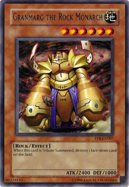 Granmarg the Rock Monarch - Tournament Pack 8 YuGiOh trading card