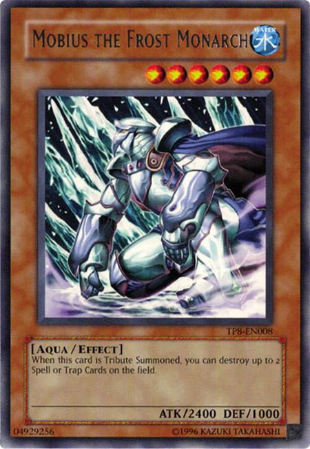 Mobius the Frost Monarch - Tournament Pack 8 YuGiOh trading card