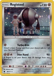 Registeel - 68/111 (Cosmos Holo) - SM Promos (SMP) #68/111 - Promo Pokémon Trading Card