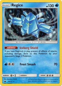 Regice - 28/111 (Cosmos Holo) - SM Promos (SMP) #28/111 - Promo Pokémon Trading Card