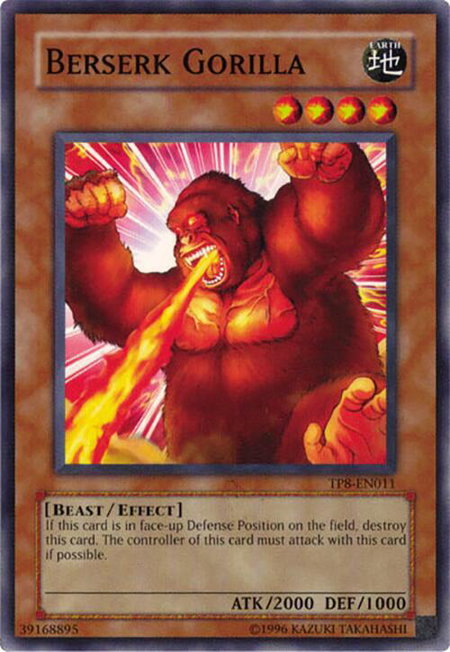Berserk Gorilla - Tournament Pack 8 YuGiOh trading card