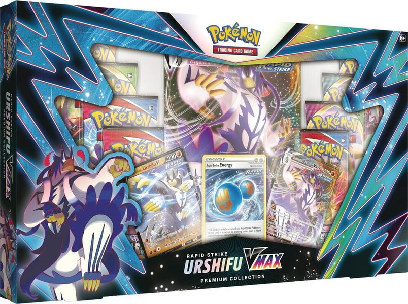 Rapid Strike Urshifu VMAX Premium Collection - SWSH08: Fusion Strike Pokémon trading card