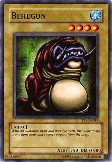 Behegon - Tournament Pack 8 YuGiOh trading card