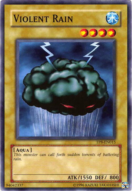 Violent Rain - Tournament Pack 8 YuGiOh trading card
