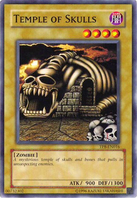 Temple of Skulls - Tournament Pack 8 YuGiOh trading card