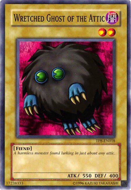 Wretched Ghost of the Attic - Tournament Pack 8 YuGiOh trading card
