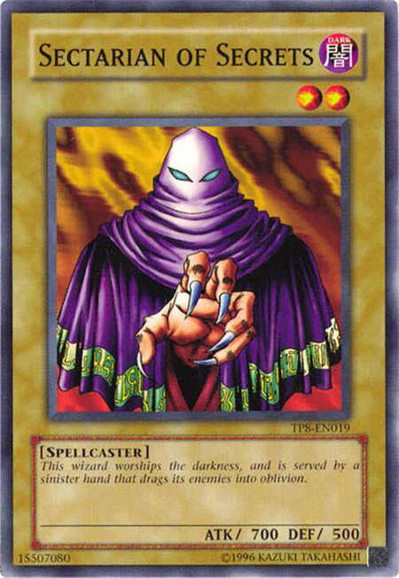 Sectarian of Secrets - Tournament Pack 8 YuGiOh trading card