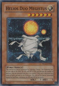 Helios Duo Megistus - World Championship 2006: Ultimate Masters (WC6) #WC6-EN003 - Super Rare YuGiOh Trading Card