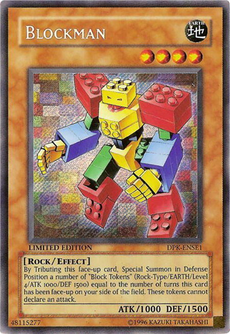 Blockman - Duelist Pack Special Edition YuGiOh trading card