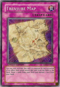 Treasure Map - Duelist Pack Special Edition (DPK) #DPK-ENSE2 - Secret Rare YuGiOh Trading Card