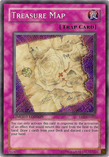 Treasure Map - Duelist Pack Special Edition YuGiOh trading card