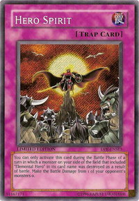 Hero Spirit - Duelist Pack Special Edition (DPK) #DPK-ENSE3 - Secret Rare YuGiOh Trading Card