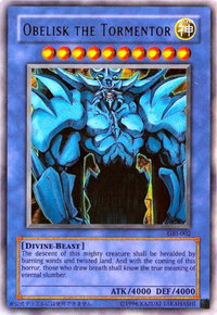 Obelisk the Tormentor (Ultra Rare) - Yu-Gi-Oh! Duel Monsters International: Worldwide Edition (GBI) #GBI-002 - Ultra Rare YuGiOh Trading Card