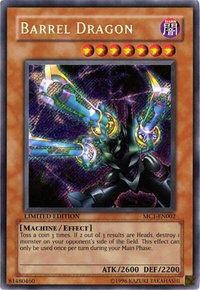 Barrel Dragon - Master Collection Volume 1 (MC1) #MC1-EN002 - Secret Rare YuGiOh Trading Card