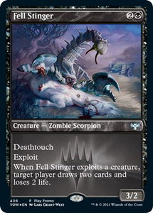 Fell Stinger - Play Promos (PLAY) #406 - Promo Magic: The Gathering Trading Card