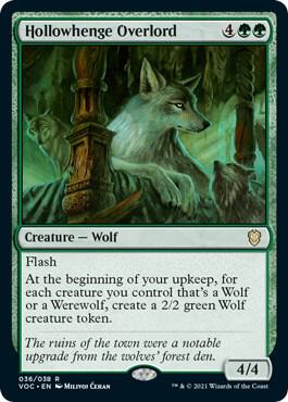 Hollowhenge Overlord - Commander: Innistrad: Crimson Vow Magic: The Gathering trading card