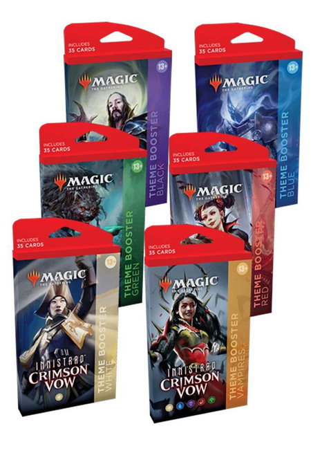 Innistrad: Crimson Vow - Theme Booster [Set of 6] - Innistrad: Crimson Vow Magic: The Gathering trading card
