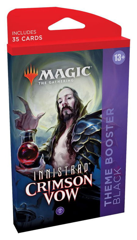 Innistrad: Crimson Vow - Theme Booster [Black] - Innistrad: Crimson Vow Magic: The Gathering trading card