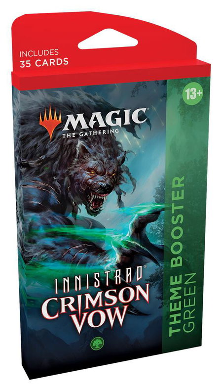 Innistrad: Crimson Vow - Theme Booster [Green] - Innistrad: Crimson Vow Magic: The Gathering trading card