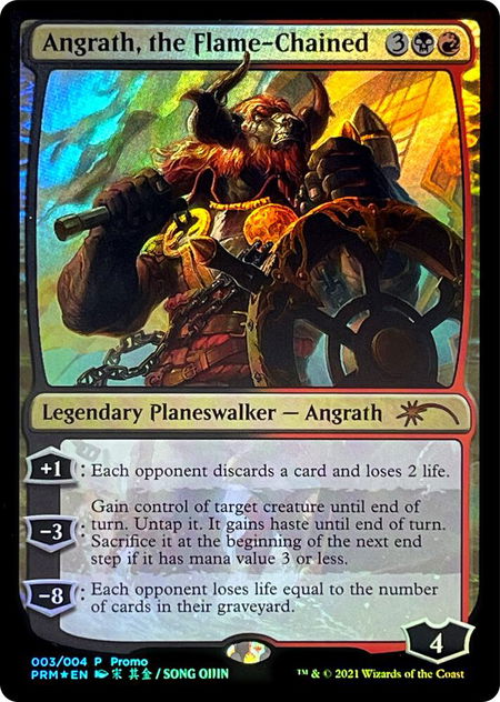 Angrath, the Flame-Chained - Unique and Miscellaneous Promos Magic: The Gathering trading card