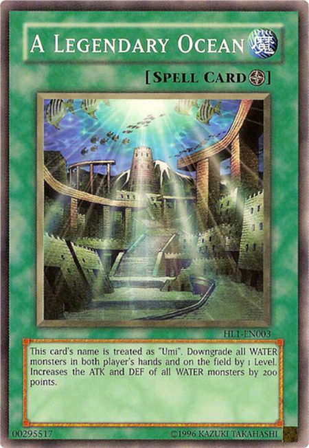 A Legendary Ocean - Hobby League 1 YuGiOh trading card