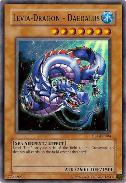 Levia-Dragon - Daedalus - Hobby League 1 YuGiOh trading card