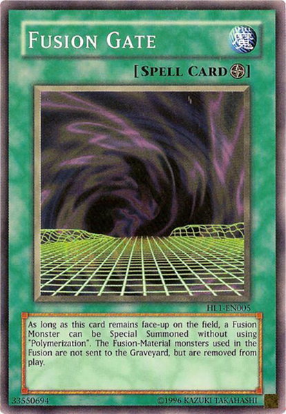 Fusion Gate trading card from Hobby League 1 Fusion Gate - Hobby League 1 YuGiOh trading card