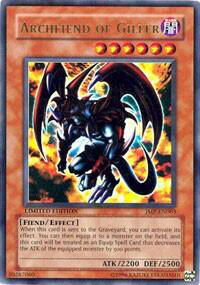 Archfiend of Gilfer - Shonen Jump Magazine Promos (SJMP) #JMP-EN003 - Ultra Rare YuGiOh Trading Card