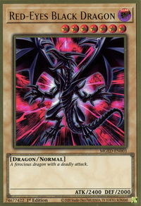 Red-Eyes Black Dragon - Maximum Gold: El Dorado (MGED) #MGED-EN003 - Premium Gold Rare YuGiOh Trading Card