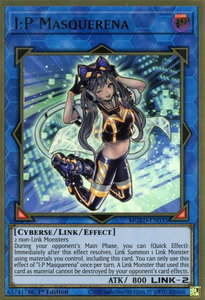 I:P Masquerena - Maximum Gold: El Dorado (MGED) #MGED-EN035 - Premium Gold Rare YuGiOh Trading Card