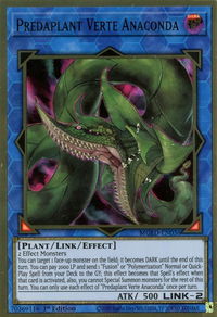 Predaplant Verte Anaconda - Maximum Gold: El Dorado (MGED) #MGED-EN036 - Premium Gold Rare YuGiOh Trading Card