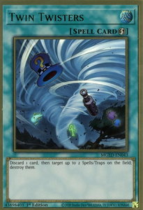 Twin Twisters - Maximum Gold: El Dorado (MGED) #MGED-EN043 - Premium Gold Rare YuGiOh Trading Card