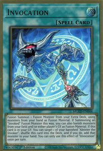 Invocation - Maximum Gold: El Dorado (MGED) #MGED-EN044 - Premium Gold Rare YuGiOh Trading Card