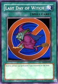 Last Day of Witch - Duelist League Promo YuGiOh trading card