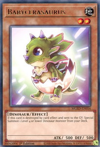 Babycerasaurus - Maximum Gold: El Dorado (MGED) #MGED-EN056 - Rare YuGiOh Trading Card