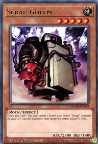 Scrap Golem - Maximum Gold: El Dorado (MGED) #MGED-EN059 - Rare YuGiOh Trading Card
