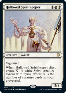Hallowed Spiritkeeper - Commander: Innistrad: Crimson Vow (VOC) #88 - Rare Magic: The Gathering Trading Card