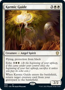 Karmic Guide - Commander: Innistrad: Crimson Vow (VOC) #90 - Rare Magic: The Gathering Trading Card