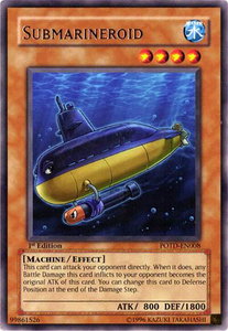 Submarineroid - Power of the Duelist #POTD-EN008 - Rare YuGiOh Trading Card