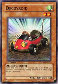 Decoyroid - Power of the Duelist  #POTD-EN010 - Common / Short Print YuGiOh Trading Card