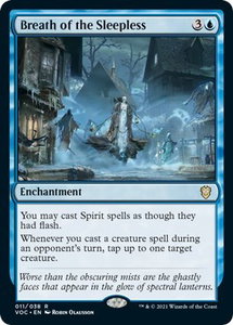 Breath of the Sleepless - Commander: Innistrad: Crimson Vow (VOC) #11 - Rare Magic: The Gathering Trading Card