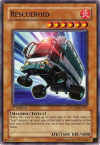 Rescueroid - Power of the Duelist  #POTD-EN011 - Common / Short Print YuGiOh Trading Card
