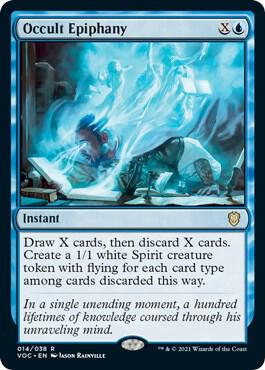 Occult Epiphany - Commander: Innistrad: Crimson Vow Magic: The Gathering trading card