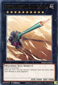 Superdreadnought Rail Cannon Gustav Max - Maximum Gold: El Dorado (MGED) #MGED-EN064 - Rare YuGiOh Trading Card