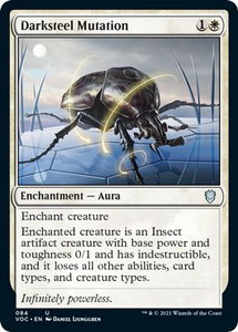 Darksteel Mutation - Commander: Innistrad: Crimson Vow (VOC) #84 - Uncommon Magic: The Gathering Trading Card